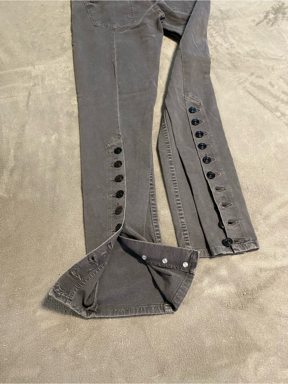 Hudson Jeans Women's Skinny Jeans in Charcoal Gray